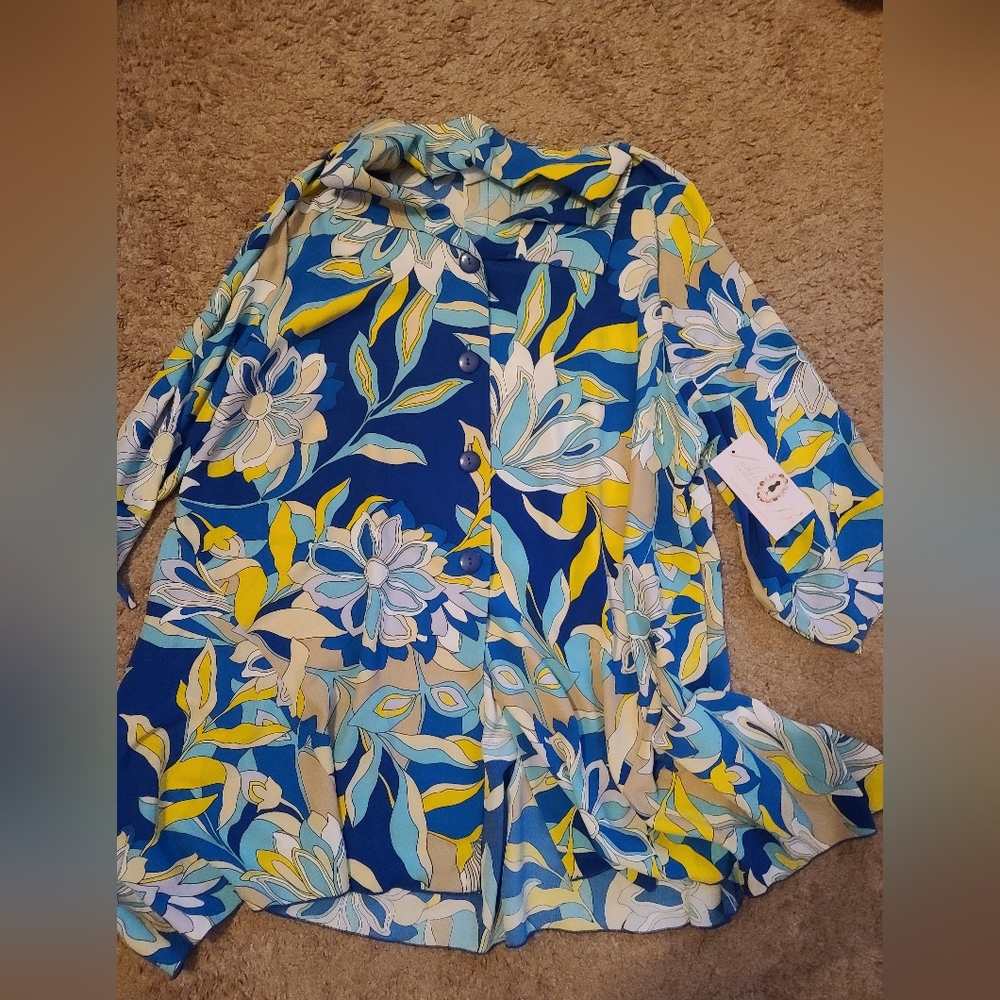 Zadie b floral top